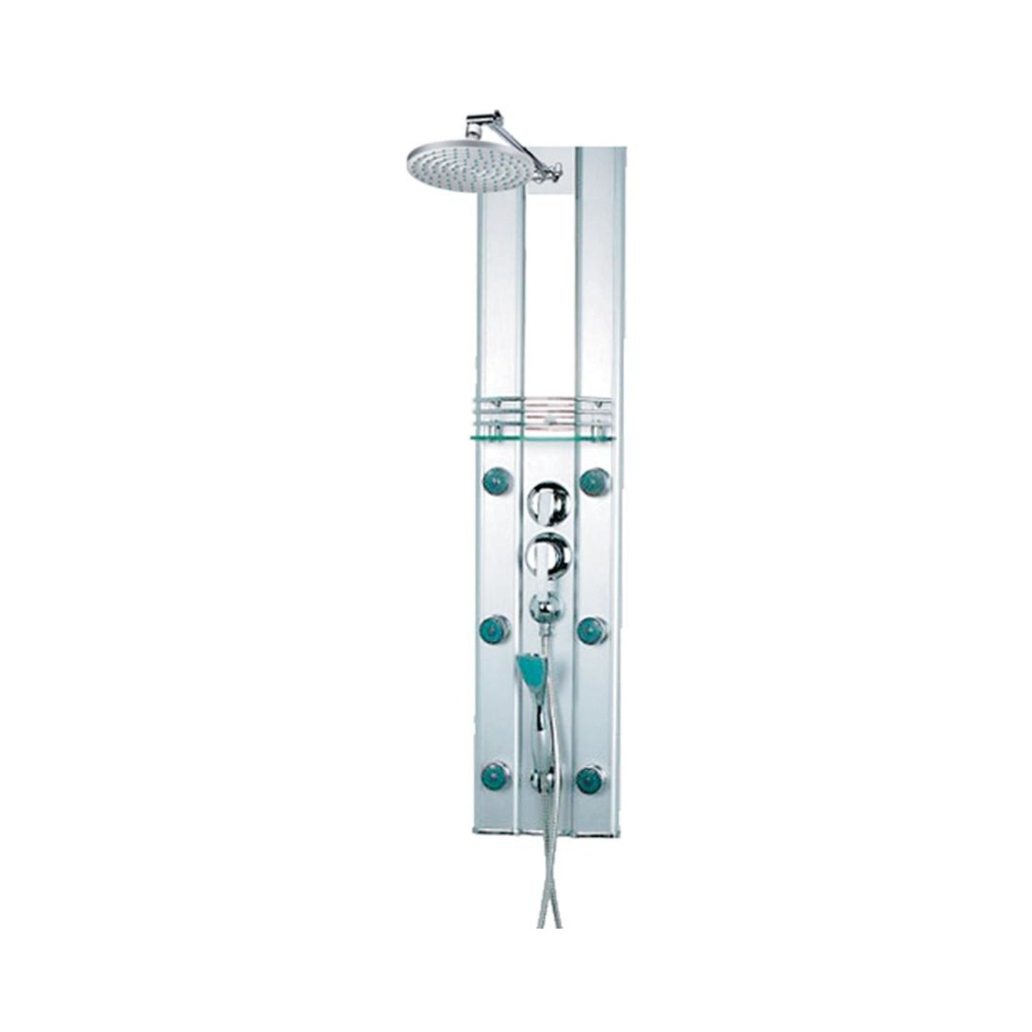 Colston 3 Way Shower Panel Honey - White