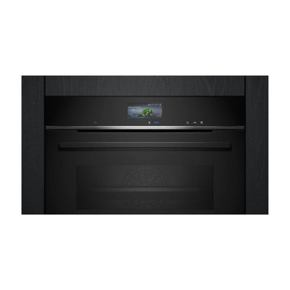 Siemens Built In Oven with Full Steam Function iQ700 HS736G3B1I + Siemens Built-In Microwave IQ700 Series BE732L1B1I