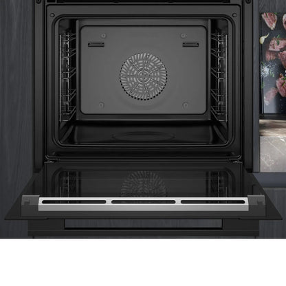 Siemens Built In Oven with Full Steam Function iQ700 HS736G3B1I + Siemens Built-In Microwave IQ700 Series BE732L1B1I