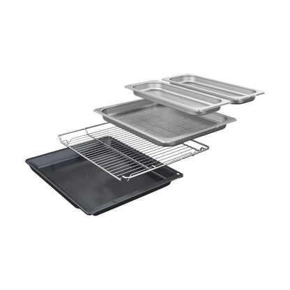 Siemens Built In Oven with Full Steam Function iQ700 HS736G3B1I + Siemens Built-In Microwave IQ700 Series BE732L1B1I