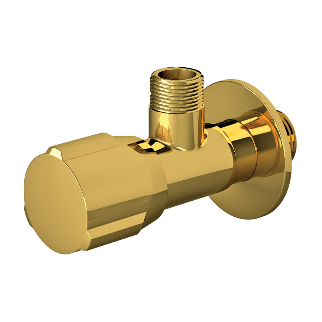 Colston Basin Area Angle Valve Hubb HUBB GOLD Angle Valve - Gold