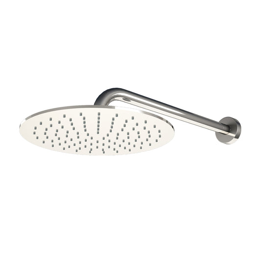 Colston Single Flow Overhead Shower Hubb HUBB NICKEL POLISH SHOWER HEAD - Nickle Polish