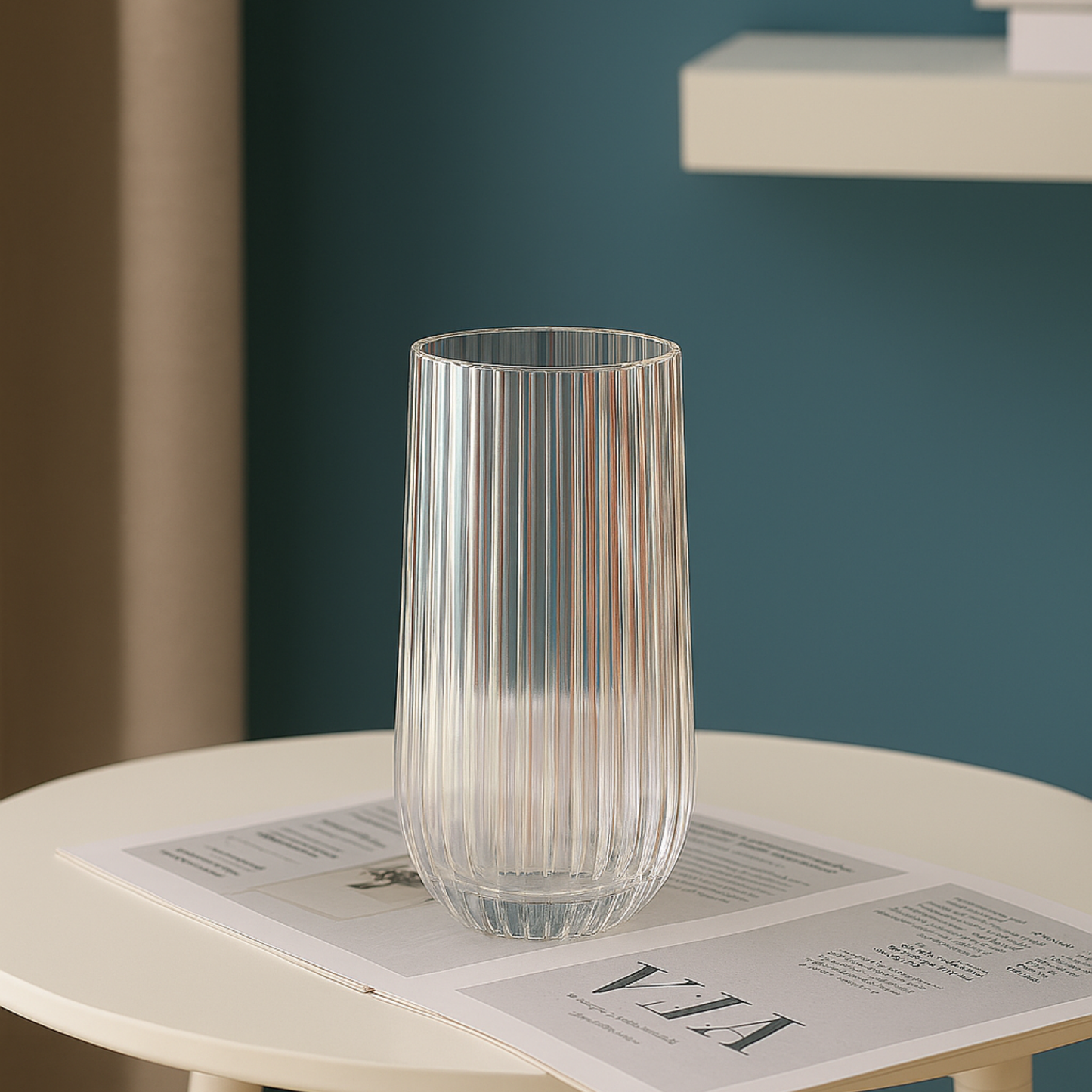 Carnival Glass Vase (Medium)