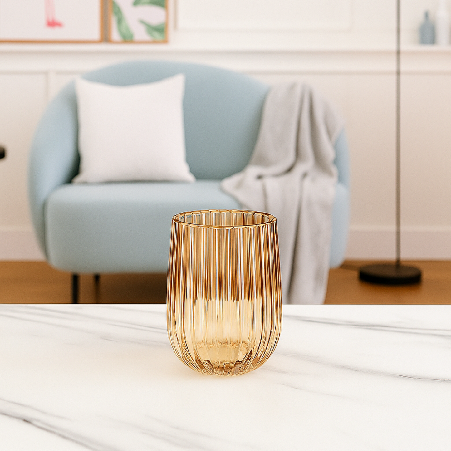 Honeydrop Glass Vase (Small)