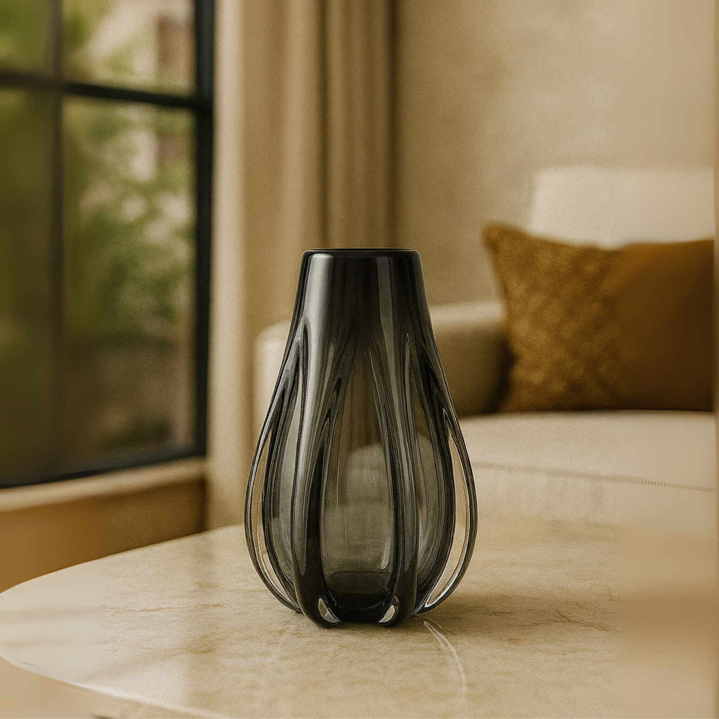 Ashglass Orb Glass Vase (Small)