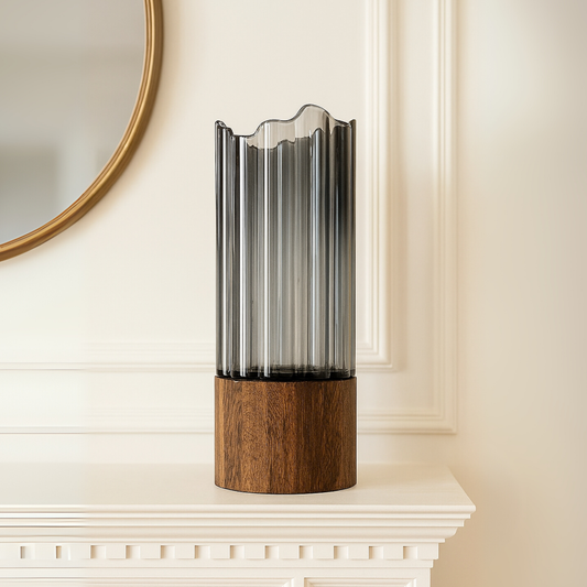 Nordic Shade Glass Vase (Small)
