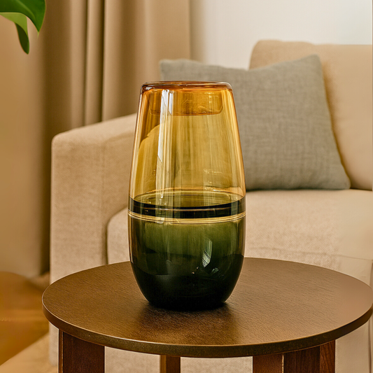 Smokeglow Glass Vase (Large)
