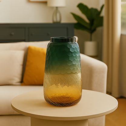 Forest Ember Glass Vase (Small)
