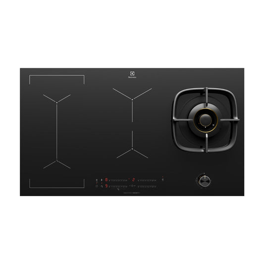 Electrolux 4 Zones Hybrid Induction Hob EHH957BE