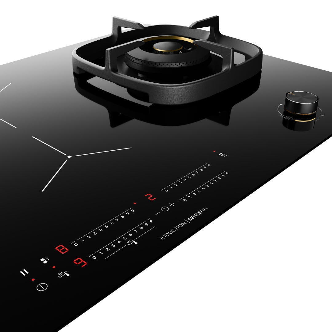 Electrolux 4 Zones Hybrid Induction Hob EHH957BE