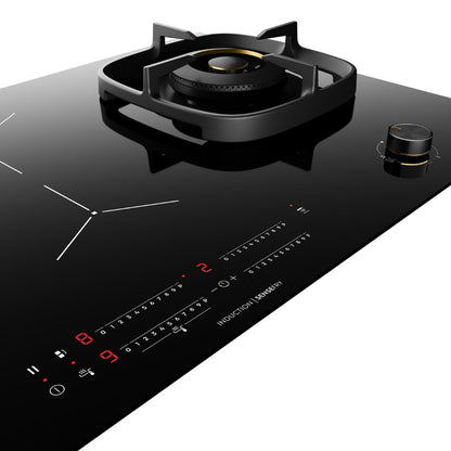 Electrolux 4 Zones Hybrid Induction Hob EHH957BE