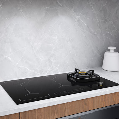 Electrolux 4 Zones Hybrid Induction Hob EHH957BE