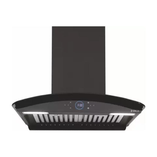Elica 60 cm Wall Mounted Chimney Ismart Series ISMART GLACE HAC BF LTW 60 NERO