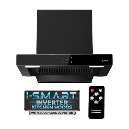 Elica 60 cm Wall Mounted Chimney Ismart Series ISMART SPOT FL HAC 60 LTW NERO