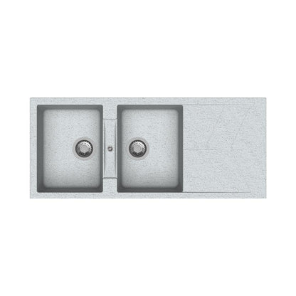 Carysil Quartz Sink Jazz Jazz D 200 ( 46 x 20 inches )  -  Crater