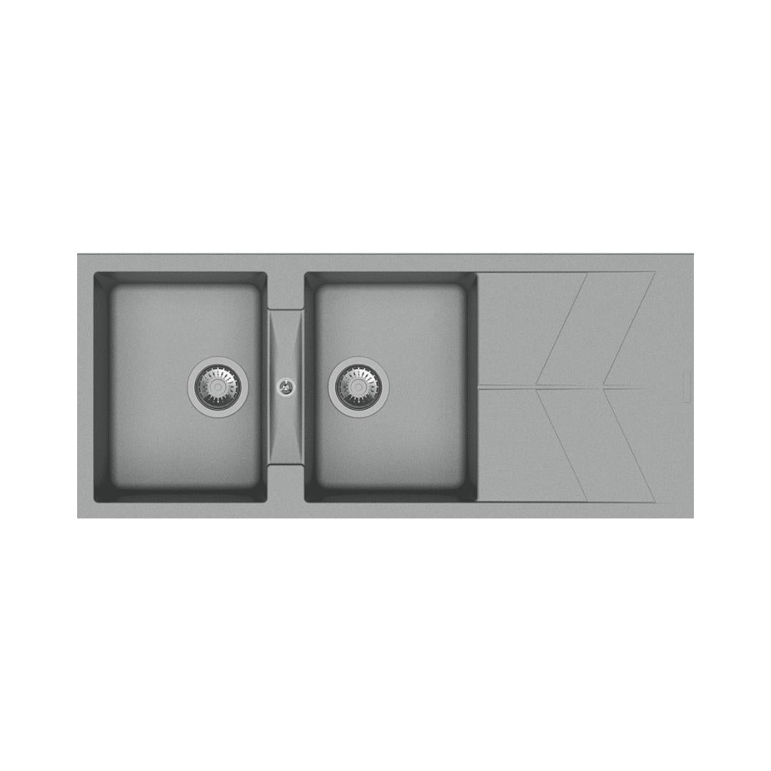 Carysil Quartz Sink Jazz Jazz D 200 ( 46 x 20 inches )  -  Croma