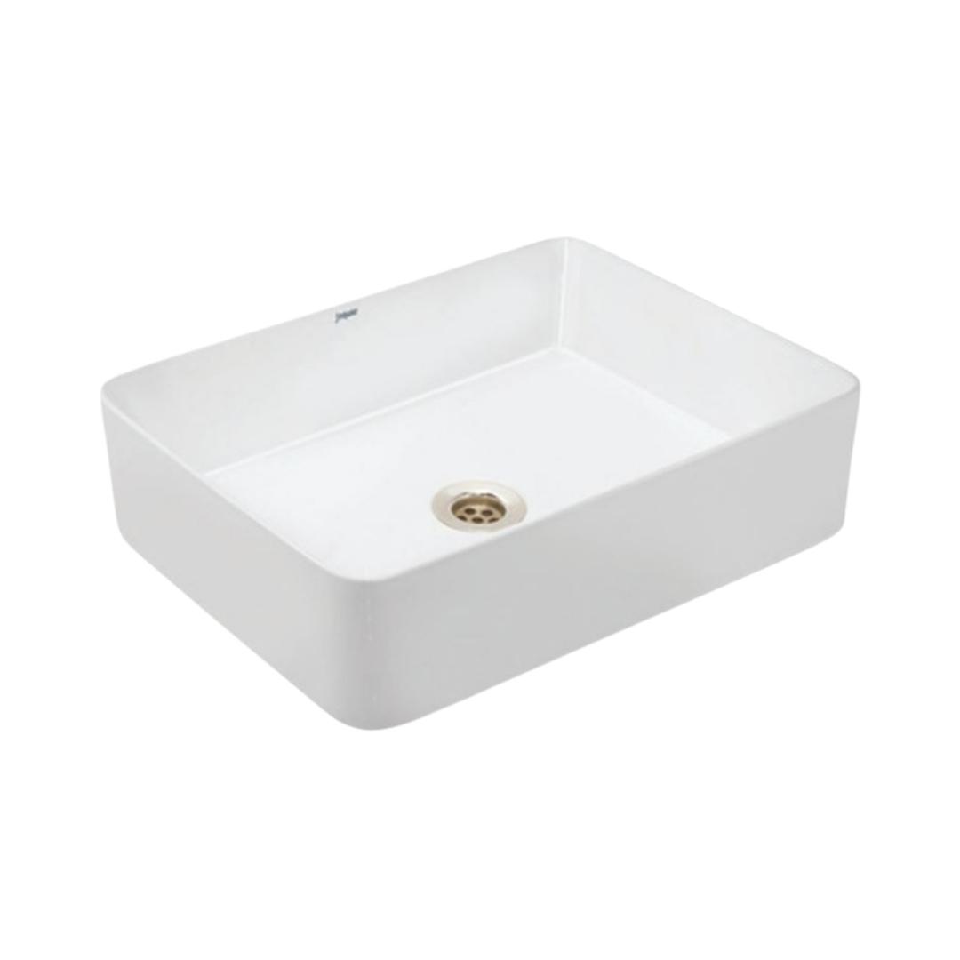 Jaquar - Table Top Rectangle White Matte Wash Basin - JDR (Jaquar ...