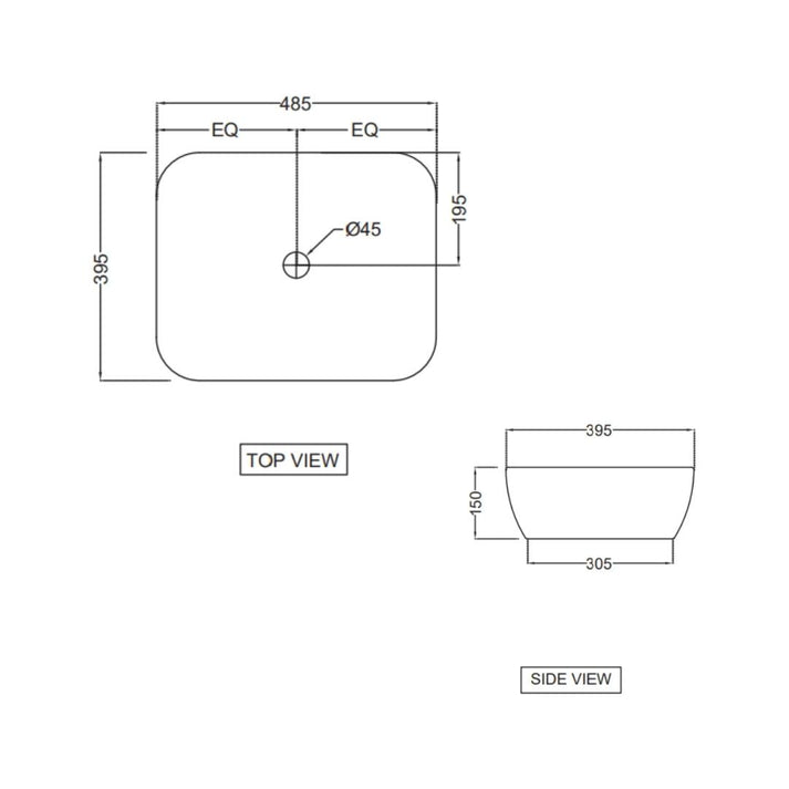 Jaquar - Table Top Rectangle White Wash Basin - JDR (Jaquar Designer ...