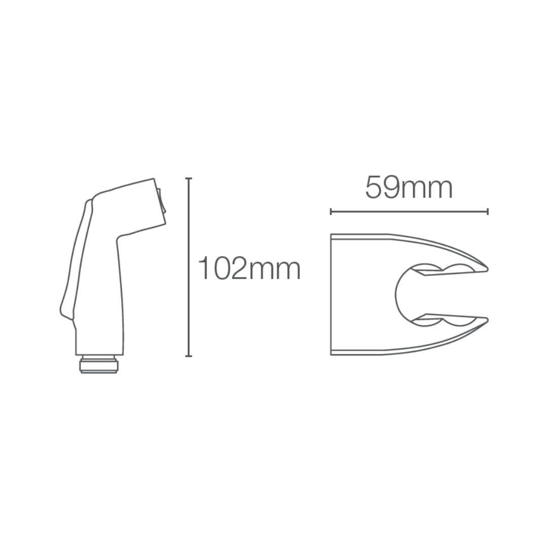 Kohler Health Faucet Complementary 12927IN-CP - Chrome