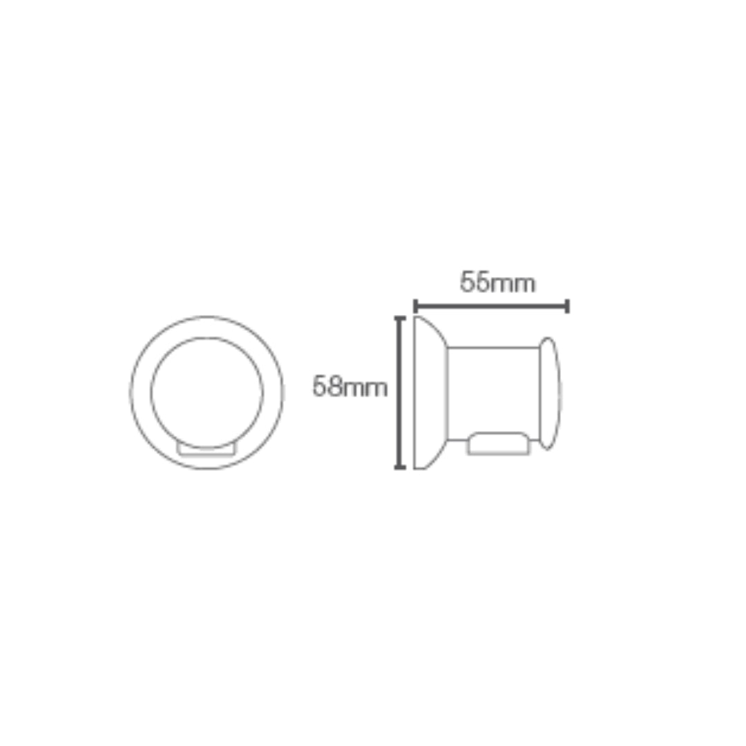 Kohler Shower Fitting Wall Outlet 16381IN-BV - Brushed Bronze