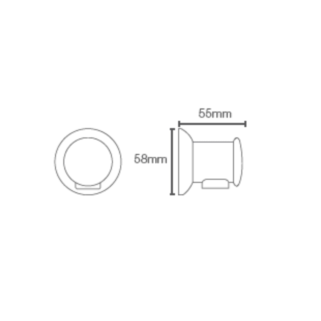 Kohler Shower Fitting Wall Outlet 16381IN-CP - Chrome