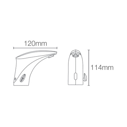 Kohler Table Mounted Regular Sensor Basin Tap Touchless Lavatory K-18055IN-CP - Chrome