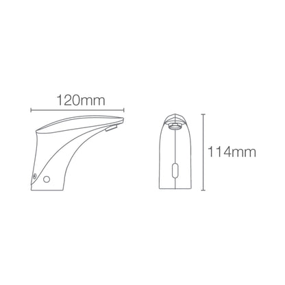 Kohler Table Mounted Regular Sensor Basin Mixer Touchless Lavatory K-18057IN-ND-CP - Chrome