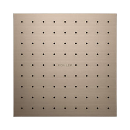 Kohler Single Flow Overhead Shower Rain Duet 18361IN-CL-BV - Brushed Bronze