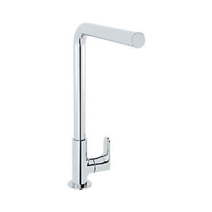 Kohler Table Mounted Regular Kitchen Sink Tap July K-20585IN-4-CP with Swinging Spout in Chrome Finish