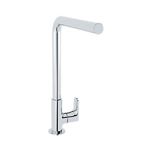 Kohler Table Mounted Regular Kitchen Sink Tap July K-20585IN-4-CP with Swinging Spout in Chrome Finish