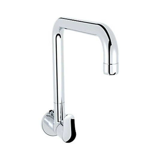 Kohler Wall Mounted Regular Kitchen Sink Tap July K-20588IN-4-CP with Swinging Spout in Chrome Finish