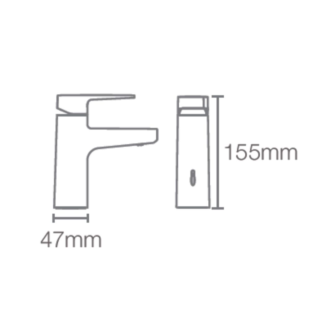 Kohler Table Mounted Regular Basin Mixer Hone K-22534IN-4ND-CP - Chrome