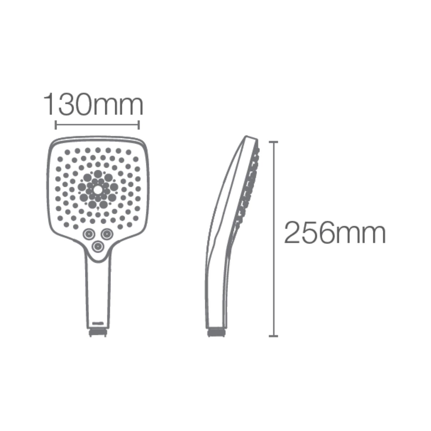 Kohler Multi Flow Hand Shower Rain Duet 24717IN-CP - Chrome