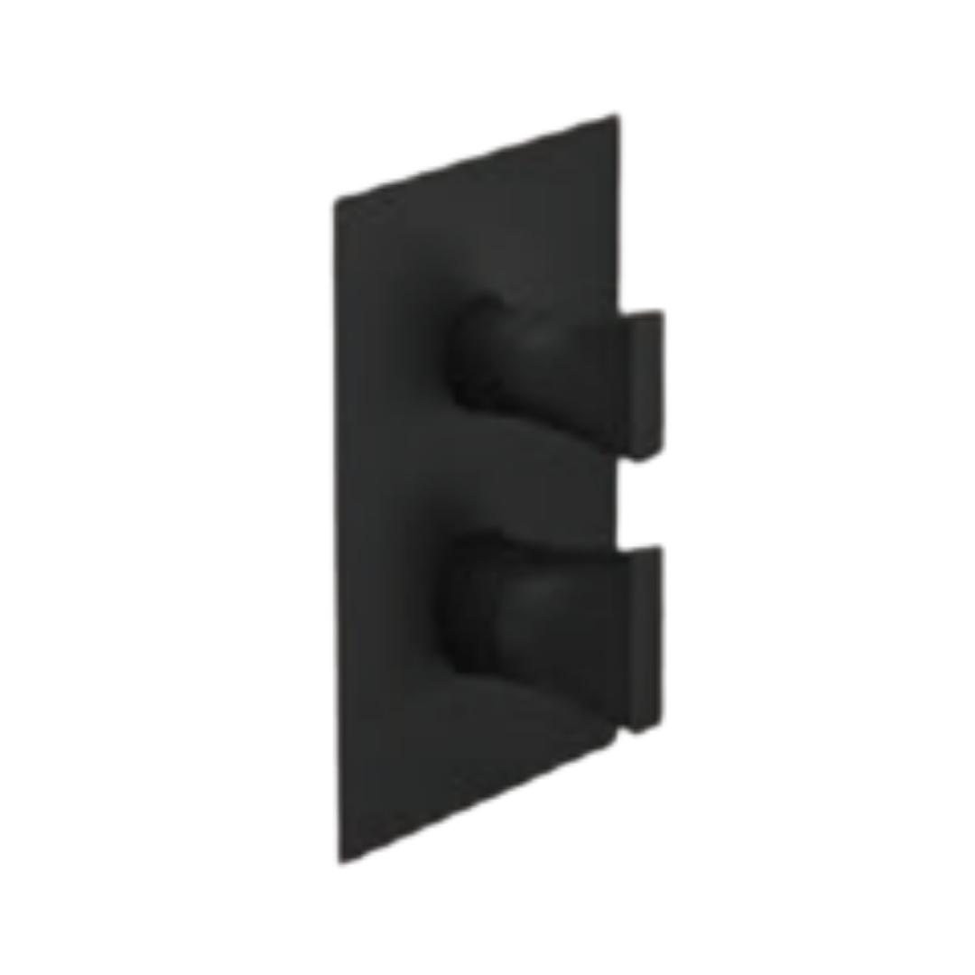 Kohler 2 Way Thermostatic Diverter Modern Life Edge 25761IN-9-BL - Black Matt Finish