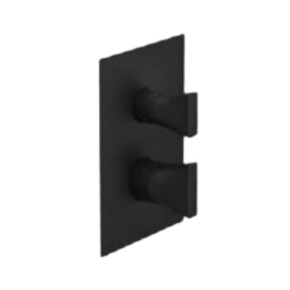 Kohler 2 Way Thermostatic Diverter Modern Life Edge 25761IN-9-BL - Black Matt Finish