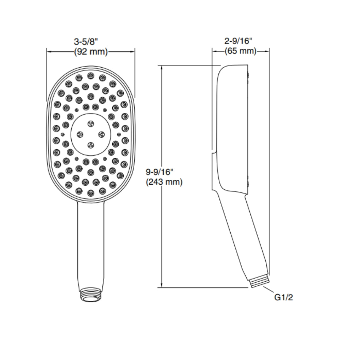 Kohler Multi Flow Hand Shower Statement 26284IN-CP - Chrome
