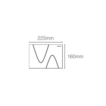Kohler Flush Plate Summit K-28475IN-M-CP - Chrome