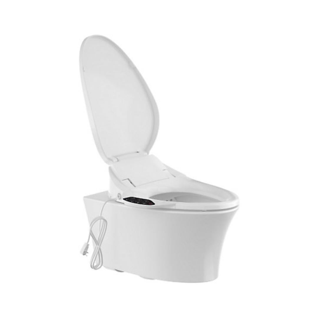 Kohler Wall Mounted White Closet WC Veil K-31539IN-SS-0 with P-Trap