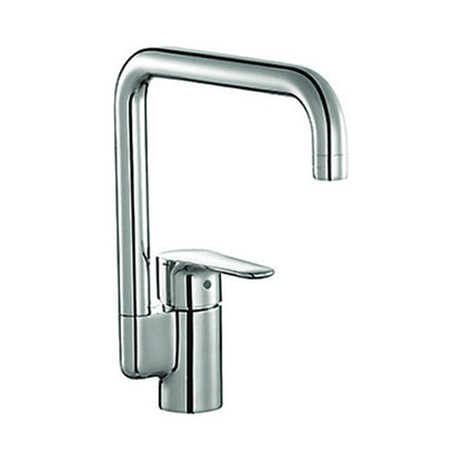 Kohler Table Mounted Regular Kitchen Sink Mixer July K-5243IN-4-CP with Swinging Spout in Chrome Finish