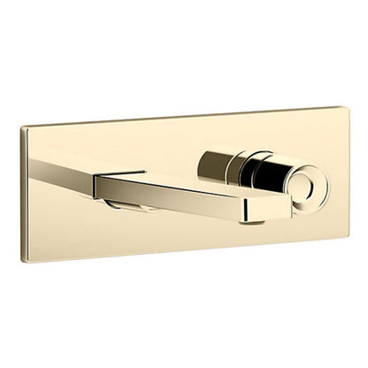 Kohler Wall Mounted Basin Mixer Composed K-73061T-7-AF - French Gold