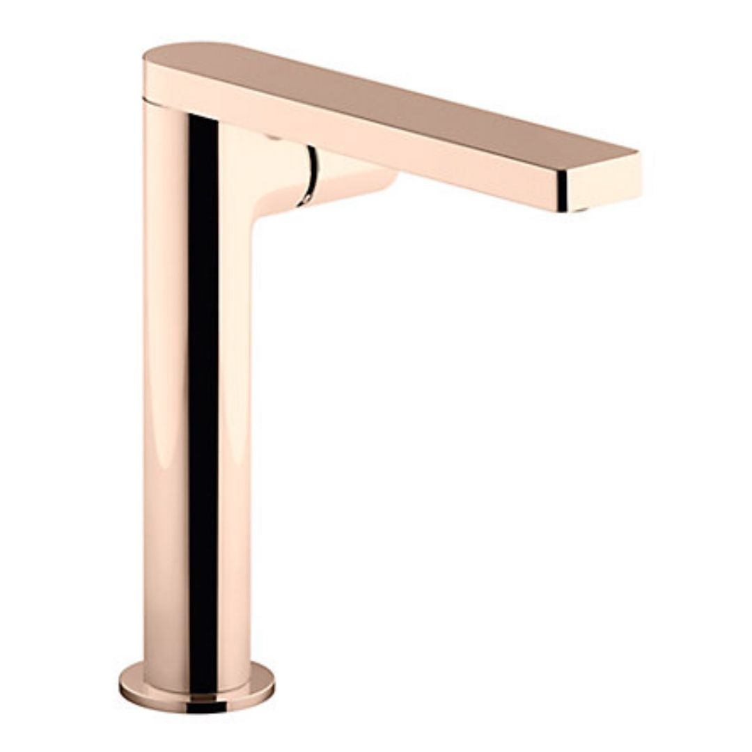 Kohler Table Mounted Tall Boy Basin Mixer Composed K-73159T-7-RGD - Rose Gold