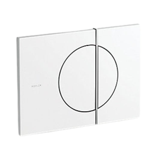 Kohler Flush Plate Note K-75891IN-M-0 - Glossy White
