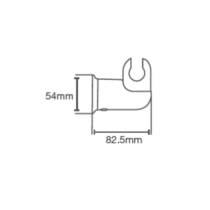 Kohler Shower Fitting Wall Bracket 9038IN-BV - Brushed Bronze