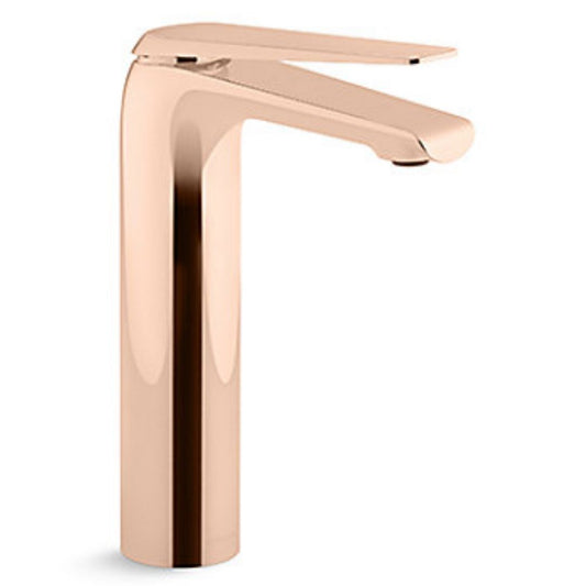 Kohler Table Mounted Tall Boy Basin Mixer Avid K-97347T-4-RGD - Rose Gold