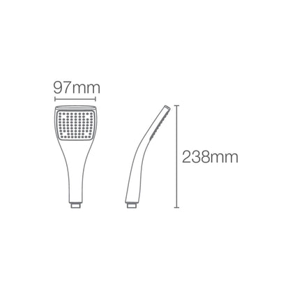 Kohler Single Flow Hand Shower Spatula 98445IN-CP - Chrome