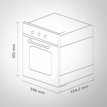 Kaff Built In Oven with Full Steam OV 81 AMSTF + Kaff Built-In Microwave KMW HN 6 BLK
