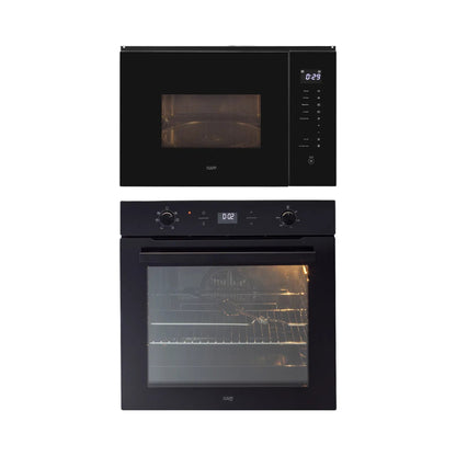Kaff Built In Oven With Air Fryer OV 81 GIKAFR + Kaff Built-In Microwave KMW HN 6 BLK