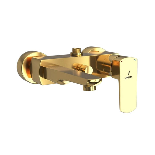 Jaquar 2 Way Wall Mixer Kubix Prime KUP-GLD-35115PM Normal Flow - Full Gold Finish