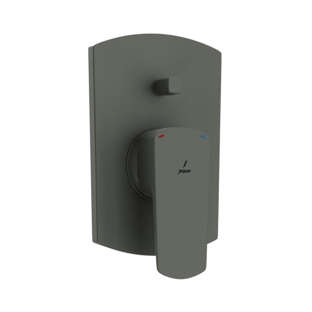 Jaquar 2 Way Diverter Kubix Prime KUP-GRF-35065MKPM Normal Flow - Graphite Finish