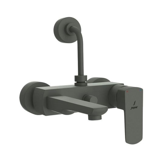 Jaquar 2 Way Wall Mixer Kubix Prime KUP-GRF-35117PM Normal Flow - Graphite Finish
